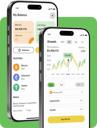 Senvix trading platform with live market data